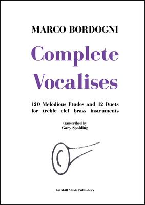 cover of Complete Vocalises by Marco Bordogni trans. Gary Spolding