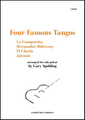 cover of Four Famous Tangos arr. Gary Spolding