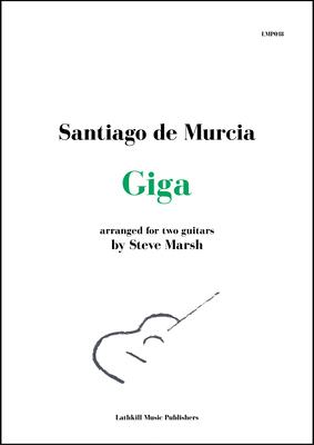 cover of Giga by Santiago de Murcia arr. Steve Marsh