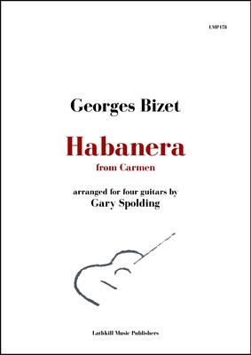 cover of Habanera from Carmen by Bizet arranged for guitar orchestra by Gary Spolding