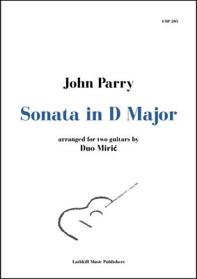 cover of Sonata in D Major by John Parry arr. Duo Miric