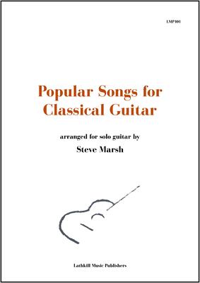 cover of Popular Songs for Classical Guitar arr. Steve Marsh