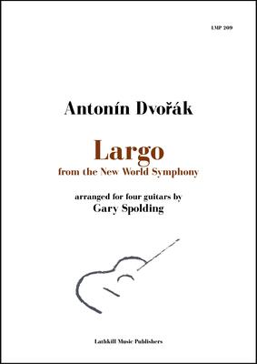 cover of Largo from the New World Symphony arranged for guitar orchestra by Gary Spolding