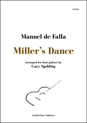 cover of Miller's Dance by Falla arranged for four guitars by Gary Spolding