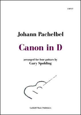 cover of Canon in D by Pachelbel arranged for guitar orchestra by Gary Spolding