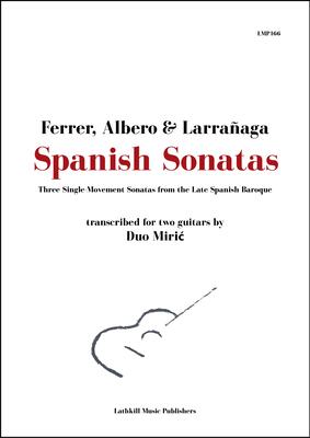 cover of Spanish Sonatas trans. by Duo Miric