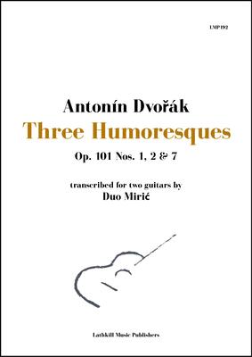 cover of Three Humoresques by Dvorak arranged by Duo Miric