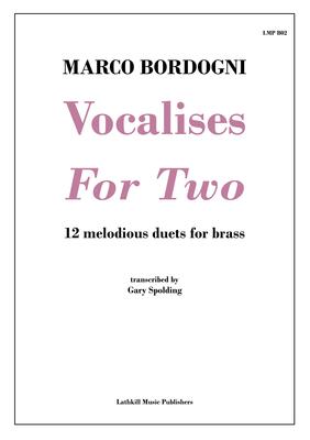 cover of Vocalises For Two by Marco Bordogni trans. Gary Spolding