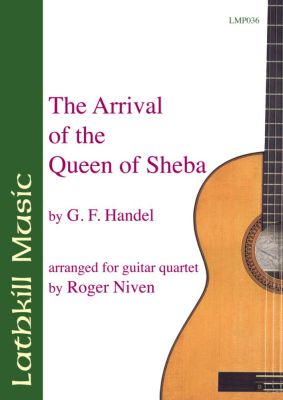 cover of The Arrival of the Queen of Sheba by Handel arr. Roger Niven