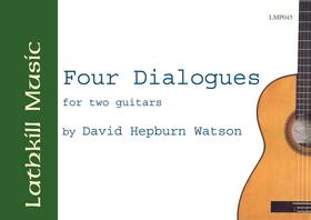 cover of Four Dialogues by David Hepburn Watson