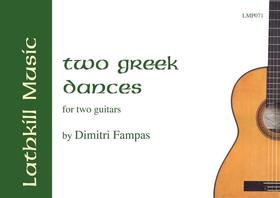 cover of Two Greek Dances by Dimitri Fampas