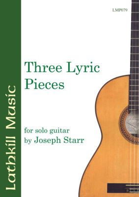 cover of Three Lyric Pieces vol. 1 by Joseph Starr