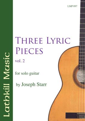 cover of Three Lyric Pieces vol. 2 by Joseph Starr