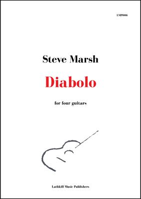 cover of Diabolo for four guitars by Steve Marsh