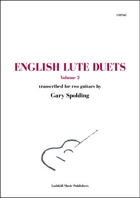 cover of English Lute Duets Volume 2 trans. Gary Spolding