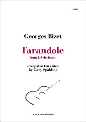 cover of Farandole from L'Arlésienne by Bizet arr. for guitar orchestra by Gary Spolding