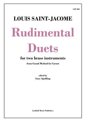 cover of Rudimental Duets by Saint-Jacome trans. Gary Spolding - free sheet music