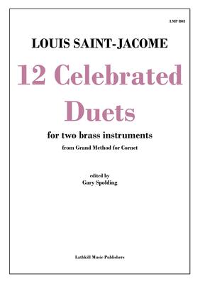 cover of 12 Celebrated Duets by Saint-Jacome trans. Gary Spolding