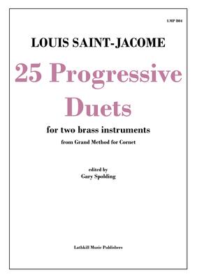 cover of 25 Progressive Duets by Saint-Jacome trans. Gary Spolding